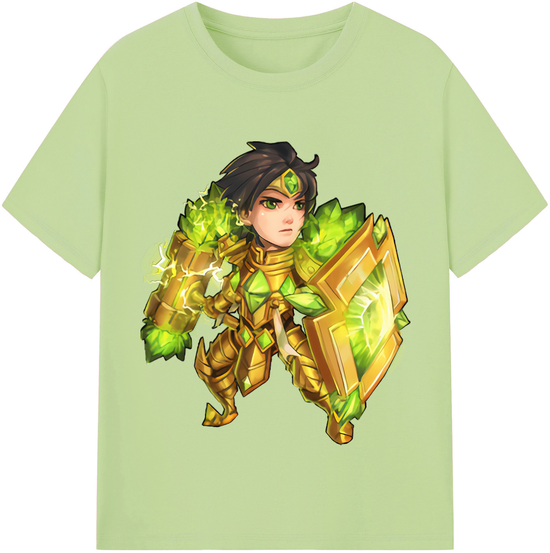 リーグ・オブ・レジェンド League of Legends LOL 綿100％半袖Tシャツ（フロントプリント）